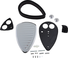 Load image into Gallery viewer, Baron Custom Accessories Big Air Kit - Comet - Chrome BA-2013-06 - Side View