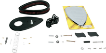 Load image into Gallery viewer, Baron Custom Accessories Big Air Kit - Comet - Chrome BA-2061-06 - Back View