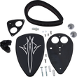 Load image into Gallery viewer, Baron Custom Accessories Big Air Kit - Pinstripe - Black BA-2013-13B - Side View
