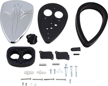 Load image into Gallery viewer, Baron Custom Accessories Big Air Kit - Pinstripe - Chrome BA-2060-13 - Main Product View
