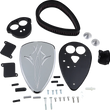 Load image into Gallery viewer, Baron Custom Accessories Big Air Kit - Pinstripe - Chrome BA-2070-13 - Side View