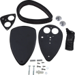 Load image into Gallery viewer, Baron Custom Accessories Big Air Kit - Smooth - Black BA-2013-00B - Back View