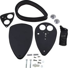 Load image into Gallery viewer, Baron Custom Accessories Big Air Kit - Smooth - Black BA-2013-00B - Back View