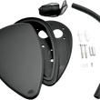 Load image into Gallery viewer, Baron Custom Accessories Big Air Kit - Smooth - Black BA-2074-00B - Back View