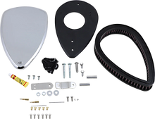 Load image into Gallery viewer, Baron Custom Accessories Big Air Kit - Smooth - Chrome BA-2011-00 - Side View