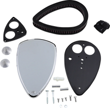 Load image into Gallery viewer, Baron Custom Accessories Big Air Kit - Smooth - Chrome BA-2013-00 - Side View