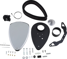 Load image into Gallery viewer, Baron Custom Accessories Big Air Kit - Smooth - Chrome BA-2020-00 - Side View