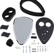 Load image into Gallery viewer, Baron Custom Accessories Big Air Kit - Smooth - Chrome BA-2060-00 - Side View