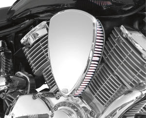 Baron Custom Accessories Big Air Kit - Smooth - Chrome BA-2061-00 - Main Product View