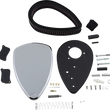 Load image into Gallery viewer, Baron Custom Accessories Big Air Kit - Smooth - Chrome BA-2061-00 - Side View