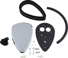 Load image into Gallery viewer, Baron Custom Accessories Big Air Kit - Smooth - Chrome BA-2074-00 - Side View