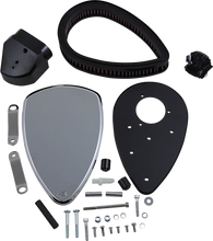 Load image into Gallery viewer, Baron Custom Accessories Big Air Kit - Smooth - Chrome BA-2080-00 - Side View