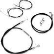 Load image into Gallery viewer, Baron Custom Accessories Cable Kit - 12" - 14" Handlebars - Bolt - Black BA-8050KT-12B - Main Product View