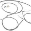 Load image into Gallery viewer, Baron Custom Accessories Cable Kit - 12" - 14" Handlebars - Bolt - Black BA-8050KT-12B - Side View