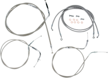 Load image into Gallery viewer, Baron Custom Accessories Cable Line Kit - 12" - 14" - VN2000 - Stainless Steel BA-8076KT-12 - Main Product View