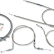Load image into Gallery viewer, Baron Custom Accessories Cable Line Kit - 12" - 14" - XVS1300 - Stainless Steel BA-801300KT-12 - Main Product View