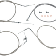 Load image into Gallery viewer, Baron Custom Accessories Cable Line Kit - 12" - 14" - XVS650CL - Stainless Steel BA-8015KT-12 - Main Product View