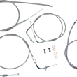 Load image into Gallery viewer, Baron Custom Accessories Cable Line Kit - 15" - 17" - Stainless Steel BA-8014KT-16 fits Yamaha XVS650CU - Main Product View