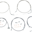 Load image into Gallery viewer, Baron Custom Accessories Cable Line Kit - 15" - 17" - Stainless Steel BA-8059KT-16 fits Yamaha Roadliner - Main Product View