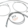 Load image into Gallery viewer, Baron Custom Accessories Cable Line Kit - 15" - 17" - XVS650CU - Stainless Steel BA-8014KT-16 - Side View