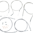 Load image into Gallery viewer, Baron Custom Accessories Cable Line Kit - 18" - 20" - '04 - '07 Roadstar - Stainless Steel BA-8022KT-18 - Main Product View