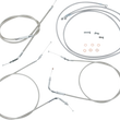 Load image into Gallery viewer, Baron Custom Accessories Cable Line Kit - 18" - 20" - '99 - '03 Roadstar - Stainless Steel BA-8021KT-18 - Main Product View