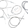 Load image into Gallery viewer, Baron Custom Accessories Cable Line Kit - 18" - 20" - XVS1100CU - Stainless Steel BA-8048KT-18 - Main Product View