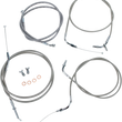 Load image into Gallery viewer, Baron Custom Accessories Cable Line Kit - 18" - 20" - XVS650CL - Stainless Steel BA-8015KT-18 - Main Product View