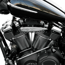 Load image into Gallery viewer, Baron Custom Accessories Cylinder Covers - Chrome - Comet Deco BA-7624-13 - Side View