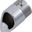 Load image into Gallery viewer, Baron Custom Accessories Family Jewel Exhaust Tip - Chrome - Mini Scalloped BA-1100-02 - Main Product View