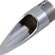 Load image into Gallery viewer, Baron Custom Accessories Family Jewel Exhaust Tip - Chrome - Scalloped BA-1100-01 - Main Product View