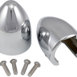 Load image into Gallery viewer, Baron Custom Accessories Fork Bullets/Axle Nut Covers - Chrome BA-7800U - Main Product View