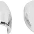 Load image into Gallery viewer, Baron Custom Accessories Fork Bullets/Axle Nut Covers - Chrome BA-7800U - Detail View