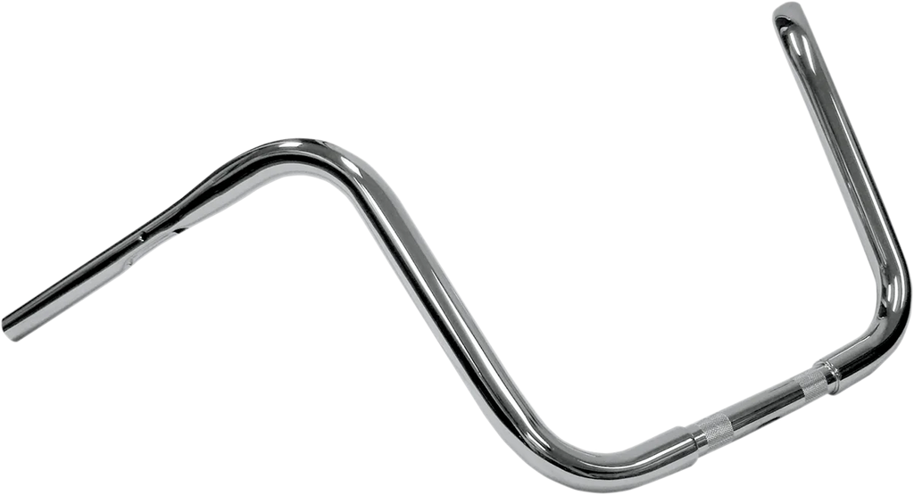 Baron Custom Accessories Handlebar - Junior Kong - 13" - Chrome BA-7300-05 - Side View
