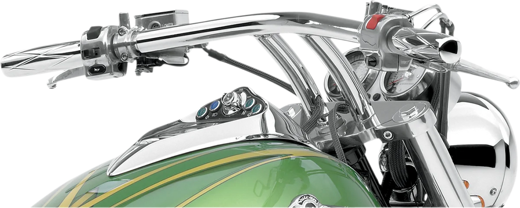 Baron Custom Accessories Handlebar - Radius - 1-1/4" BA-731005-00 - Side View
