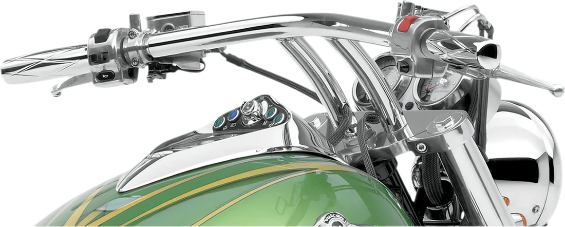 Baron Custom Accessories Handlebar - Radius - 1-1/4" BA-731005-00 - Side View