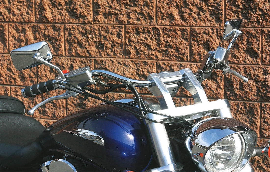 Baron Custom Accessories Handlebar - X-Bar BA-7360-00 - Side View