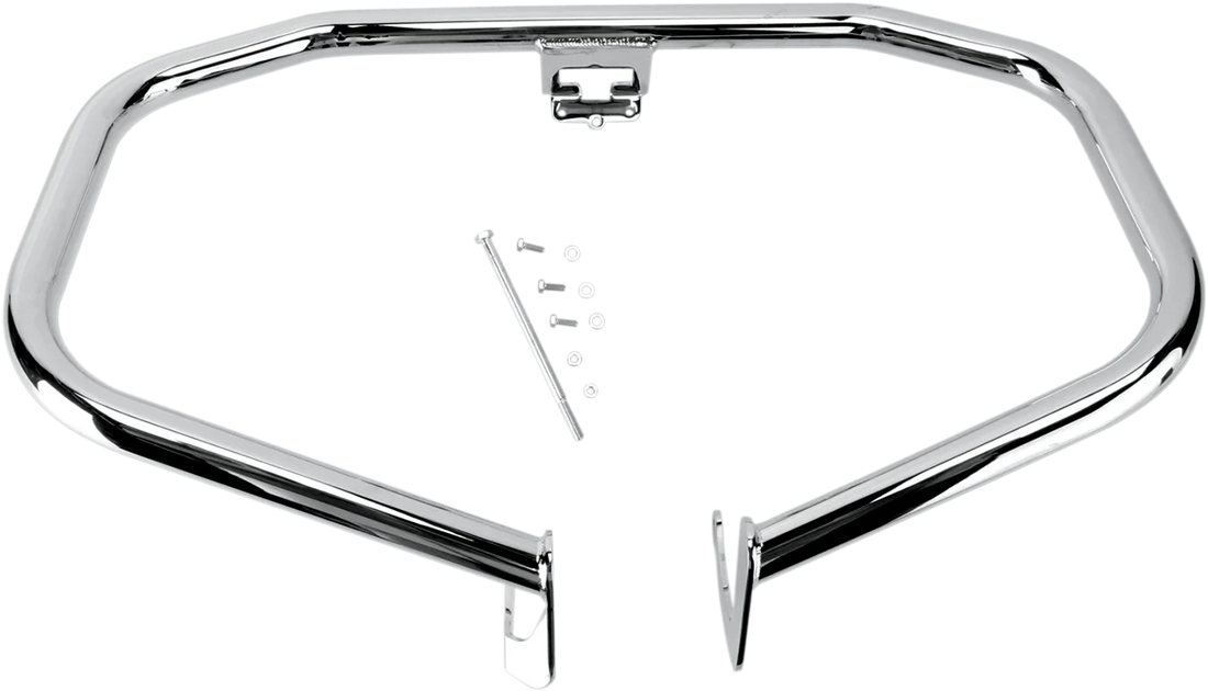 Baron Custom Accessories Highway Bar - Chrome - XVS 250 BA-7109-00 - Side View
