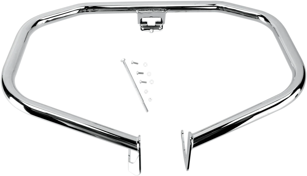 Baron Custom Accessories Highway Bar - Chrome - XVS 250 BA-7109-00 - Side View