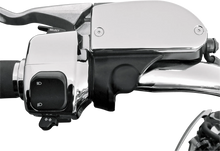 Load image into Gallery viewer, Baron Custom Accessories Master Cylinder Cover - Smooth - Yamaha - Chrome BA-7629-00 - Side View