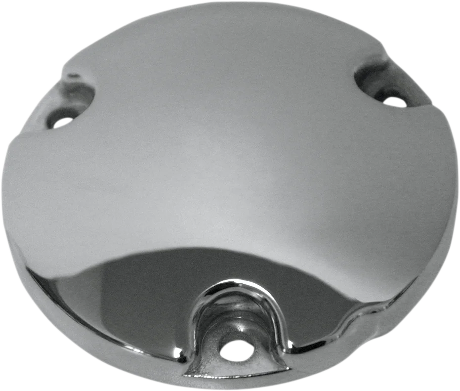 Baron Custom Accessories Oil Filter Cover - Chrome - Yamaha BA-7600RSD - Side View