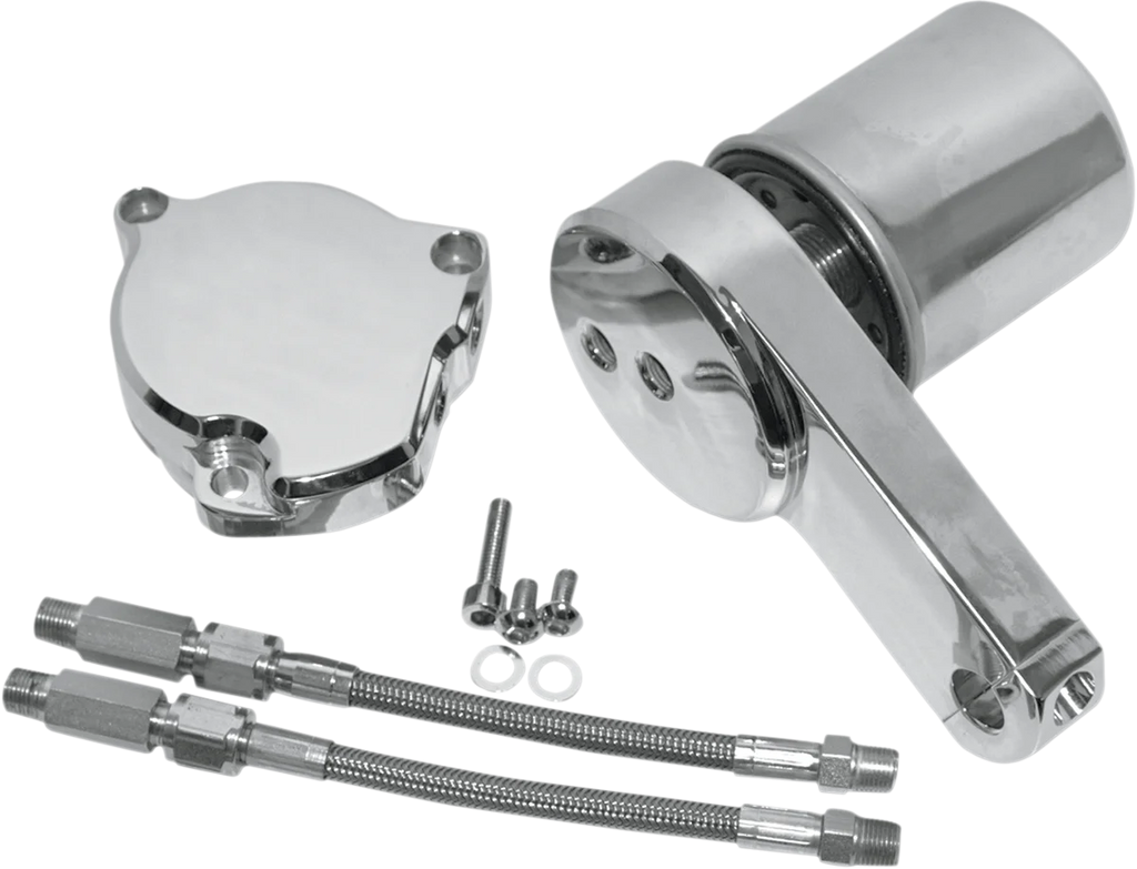 Baron Custom Accessories Oil Filter Relocation Kit - Yamaha BA-2640-00 - Main Product View