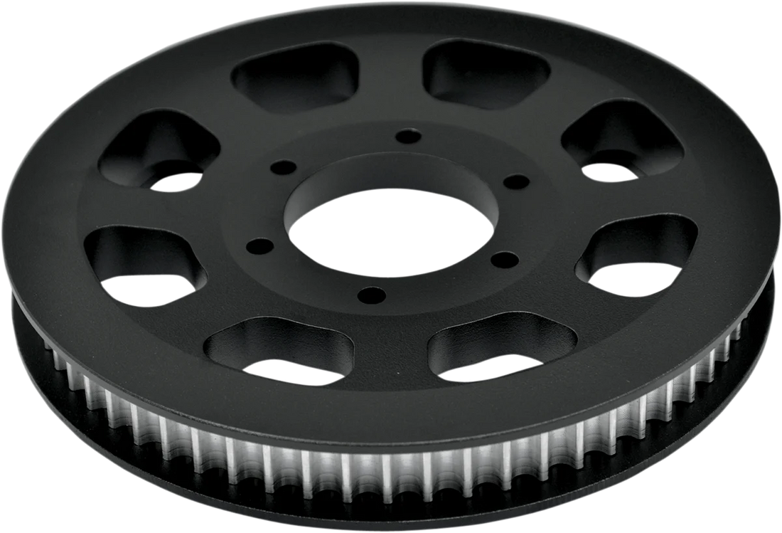 Baron Custom Accessories Rear Power Pulley - Raw - 62-Tooth BA-6574-01 - Side View