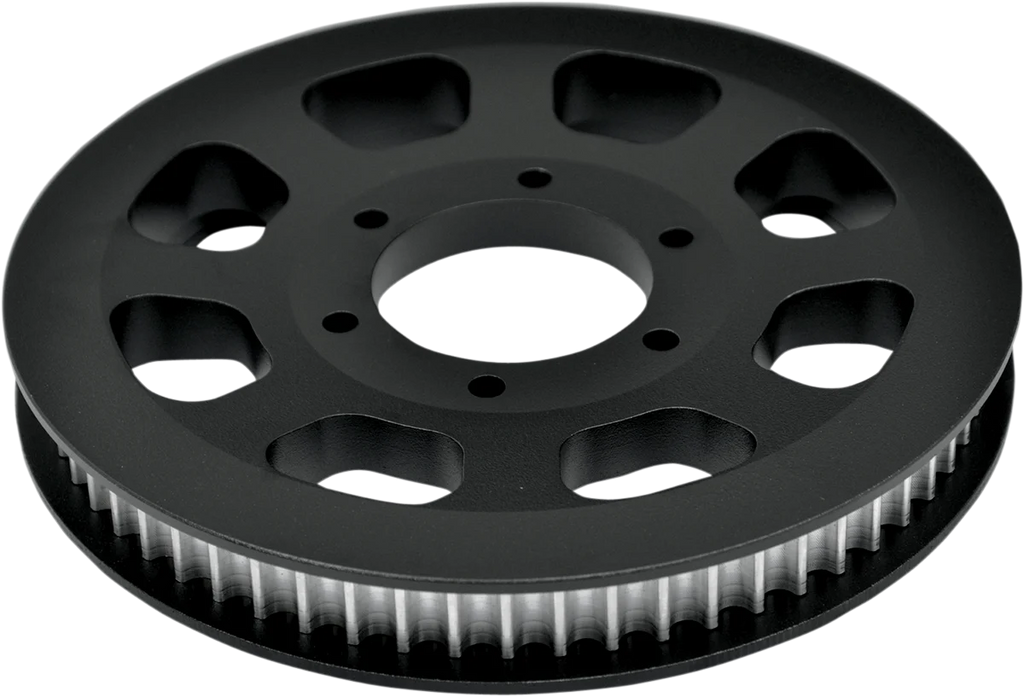 Baron Custom Accessories Rear Power Pulley - Raw - 62-Tooth BA-6574-01 - Side View