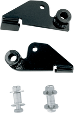 Load image into Gallery viewer, Baron Custom Accessories Rear Shock Drop Bracket Lowering Kit - Black - Lowers 2" - '06-'20 M109 BA-7500-81 - Side View