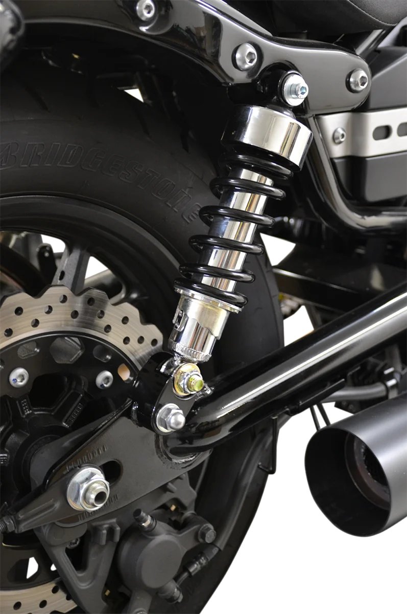Baron Custom Accessories Rear Suspension Lift Kit - Black - Raises 1" BA-7550-00B - Installation View
