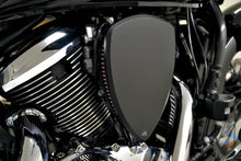 Load image into Gallery viewer, Baron Custom Accessories Replacement BAK Air Cleaner Cover - Smooth - Black BA-2800-00B - Back View