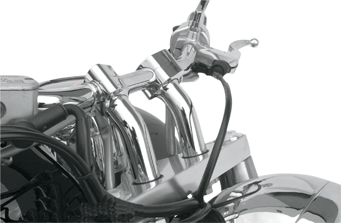 Baron Custom Accessories Risers - Kickback - 1" BA-7410U - Side View