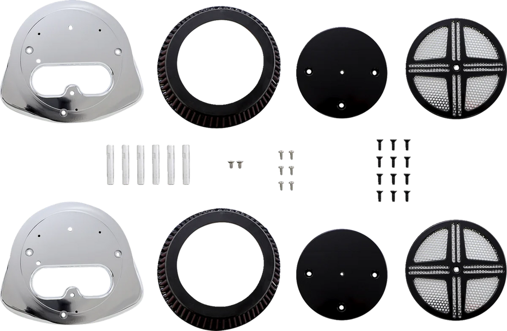 Baron Custom Accessories xXx Big Air Kit - Black BA-2381-00B - Main Product View