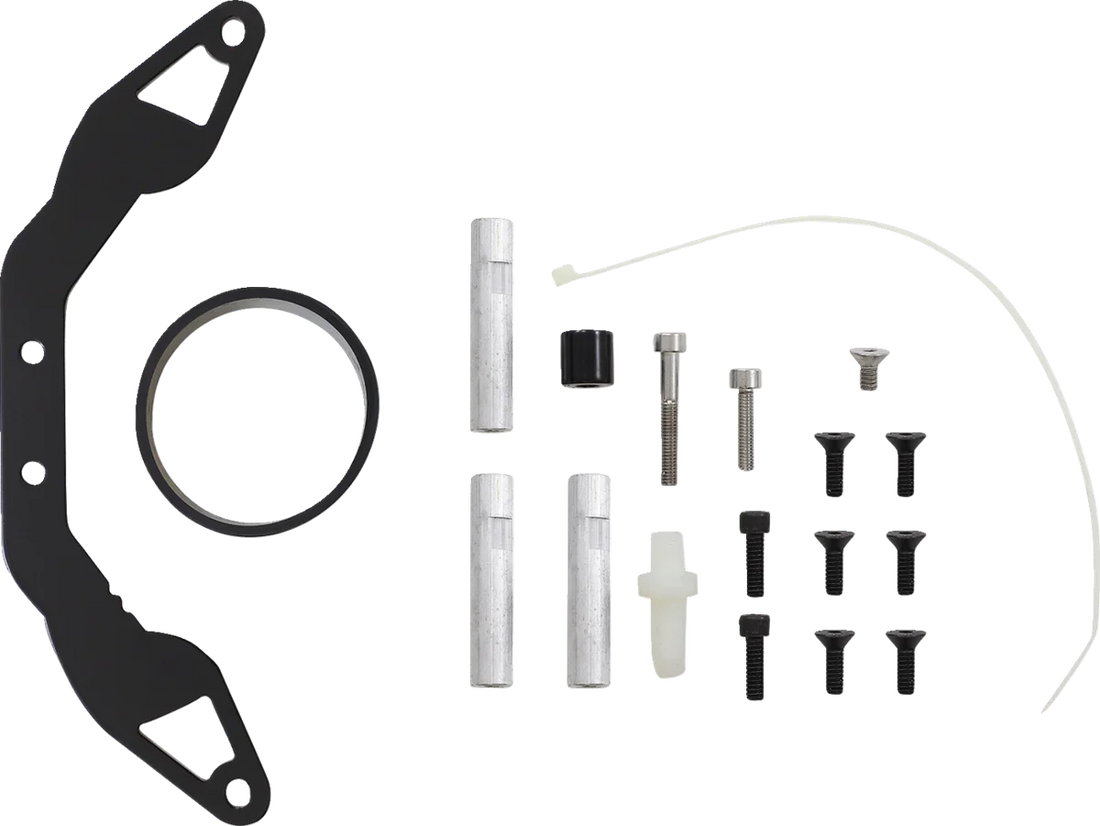 Baron Custom Accessories xXx Big Air Kit - Chrome BA-2320-00 - Back View